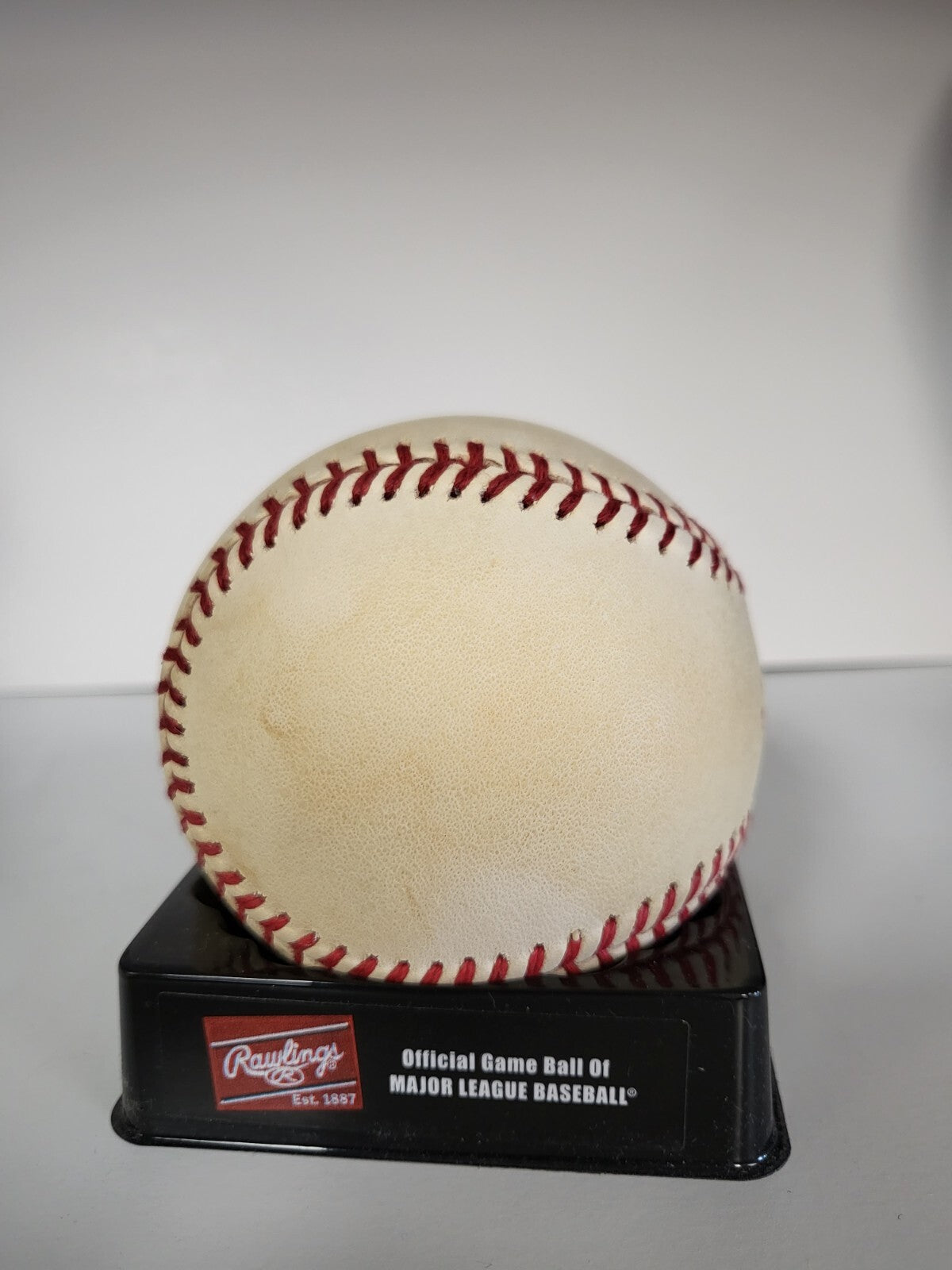 1992 OFFICIAL WORLD SERIES UNSIGNED RAWLINGS BASEBALL