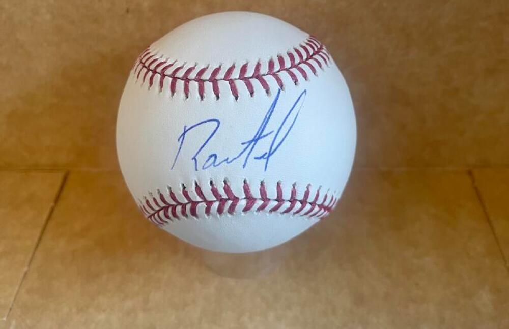 RAMIEL TAPIA TORONTO BLUE JAYS SIGNED AUTOGRAPHED M.L. BASEBALL BAS AUTHENTICATE