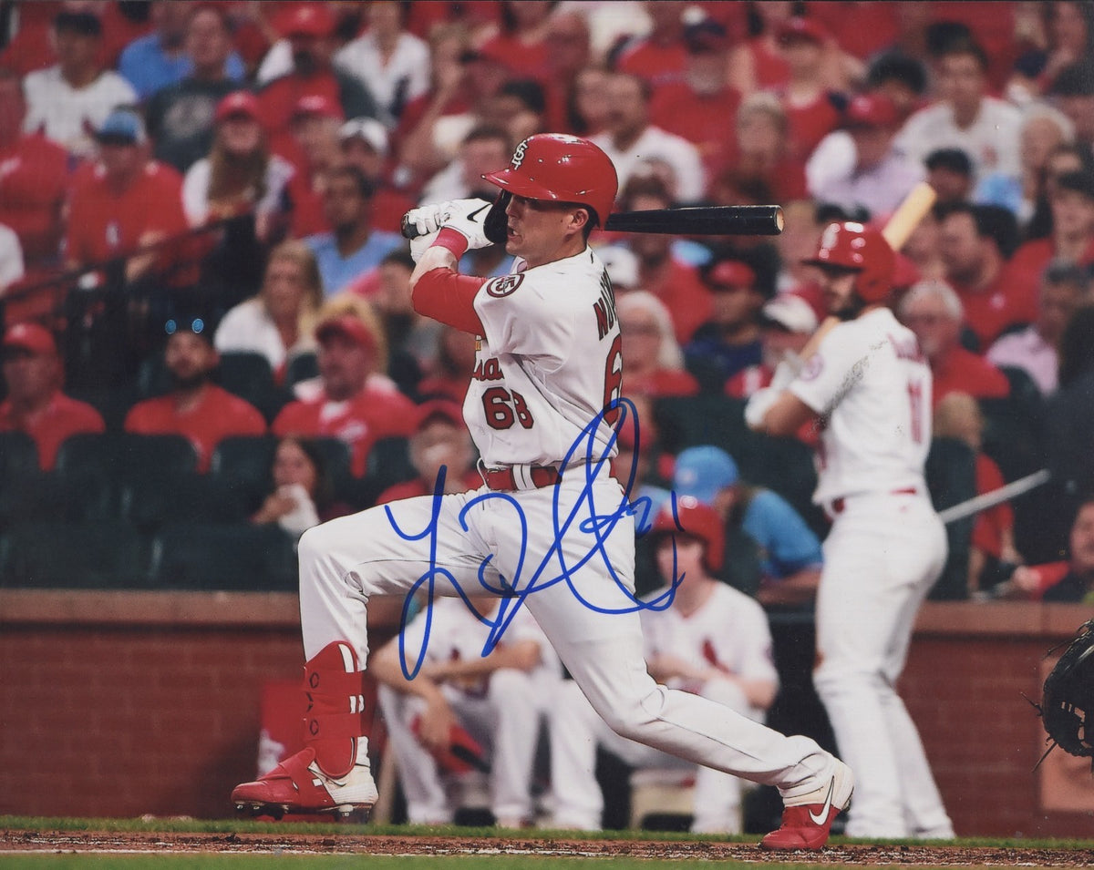 LARS NOOTBAAR ST. LOUIS CARDINALS  SIGNED AUTOGRAPHED 8X10 PHOTO W/ COA