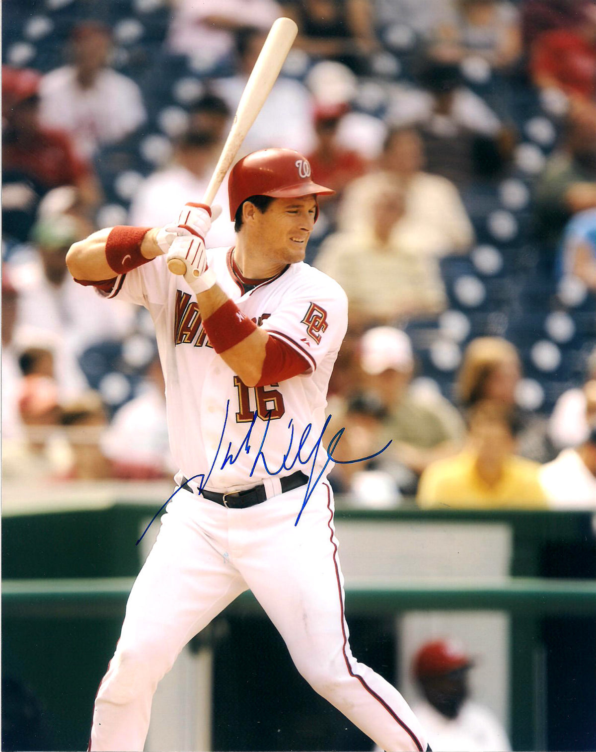JOSH WILLINGHAM WASHINGTON NATIONALS AUTOGRAPHED SIGNED 8X10 PHOTO W/COA