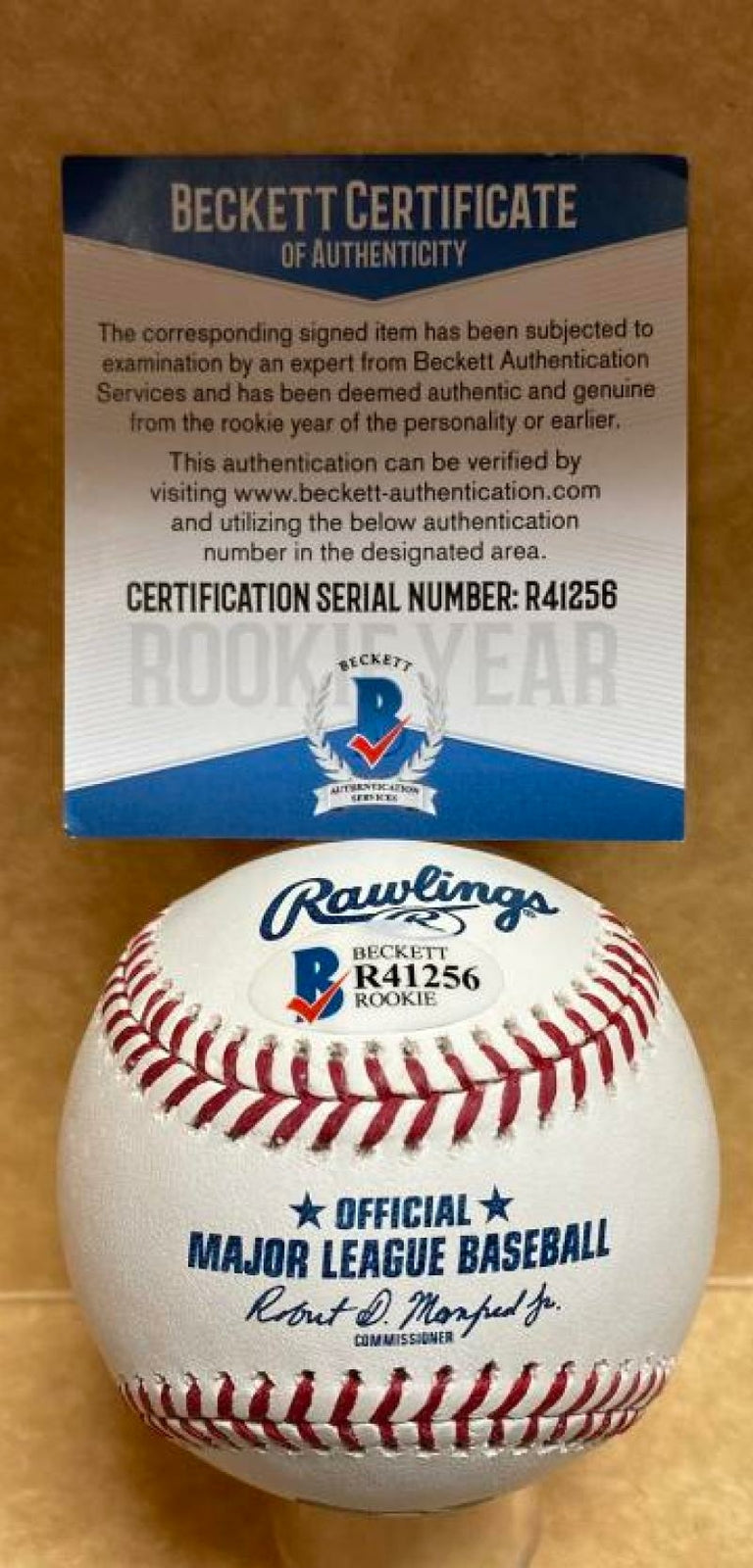 GABRIEL MACIEL MINNESOTA TWINS ROOKIE YEAR SIGNED M.L. BASEBALL BECKETT R41256
