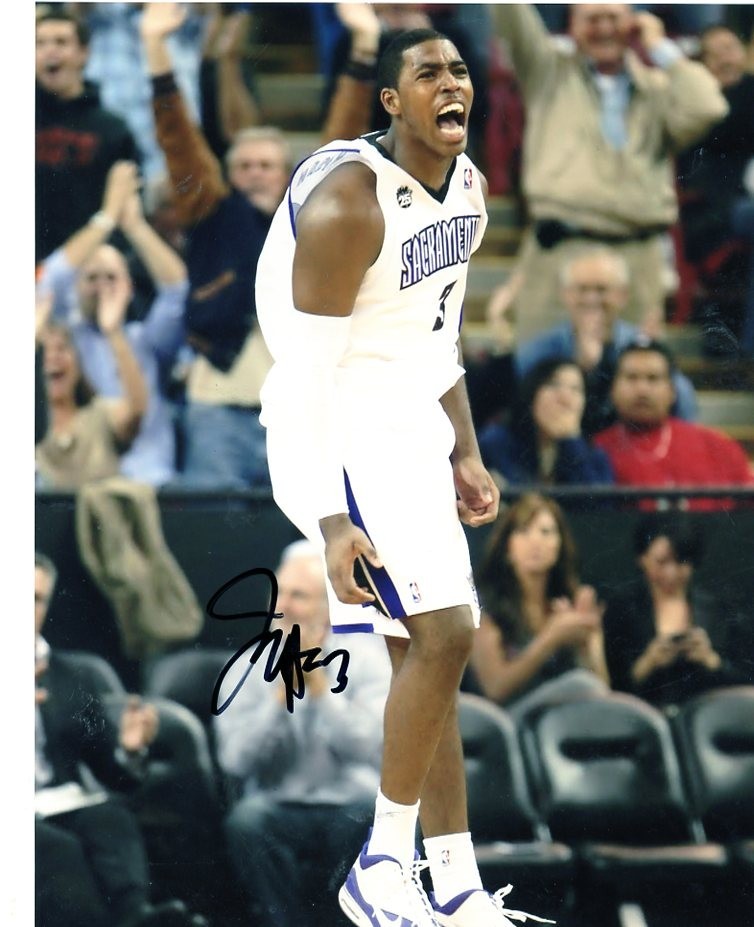 JASON THOMPSON SACRAMENTO KINGS  SIGNED AUTOGRAPHED 8X10 PHOTO