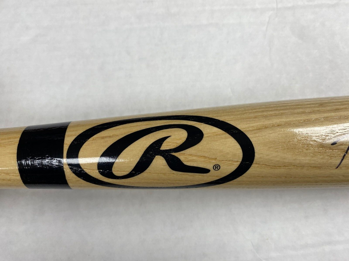 FERNANDO TATIS JR SAN DIEGO PADRES SIGNED AUTO BLONDE RAWLINGS BAT USA HOLO **