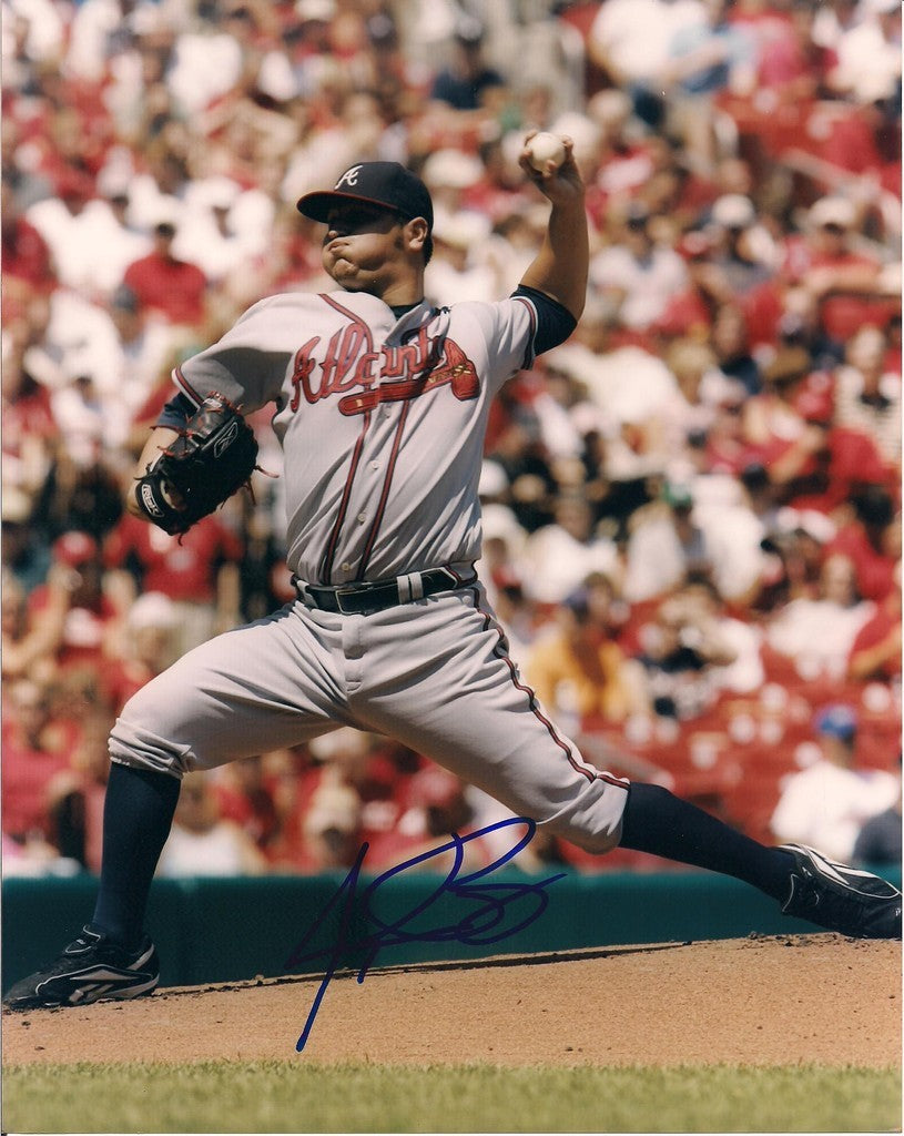 JOJO REYES ATLANTA BRAVES SIGNED 8X10 PHOTO W/COA