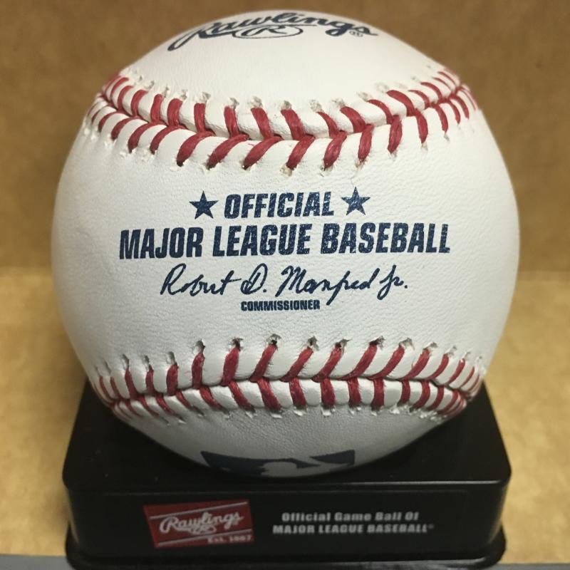 TOM WINDLE PHILADELPHIA PHILLIES M.L. SIGNED BASEBALL W/COA