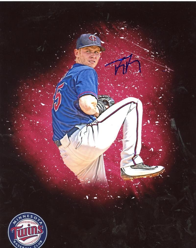 TYLER JAY WINDUP  MINNESOTA TWINS SIGNED 8X10 PHOTO 
