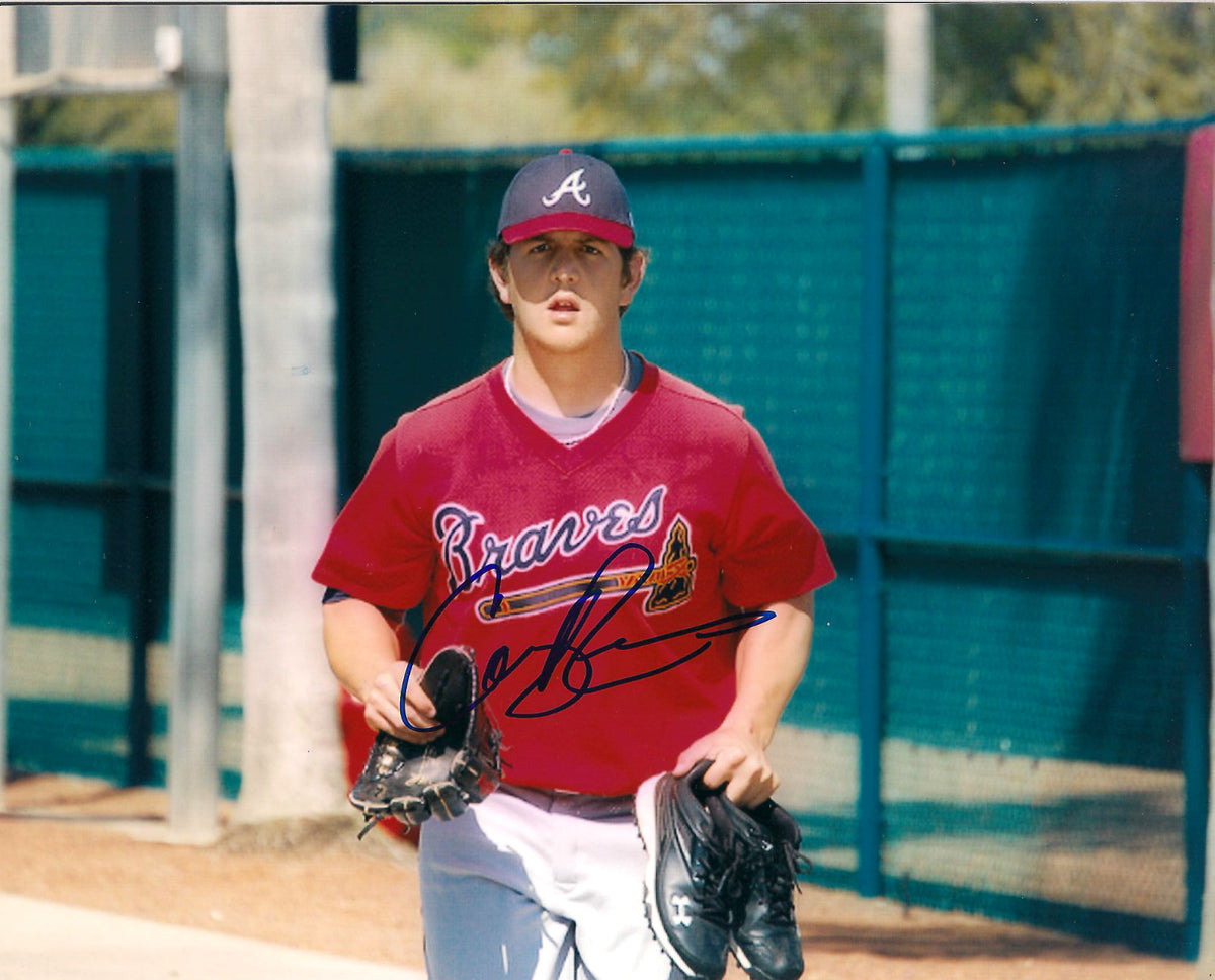 CORY RASMUS ATLANTA BRAVES SIGNED AUTOGRAPHED 8X10 PHOTO W/COA