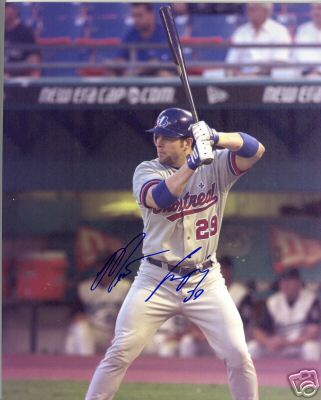 MATT CEPICKY MONTREAL EXPOS SIGNED 8X10 PHOTO W/COA