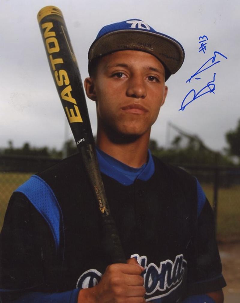 BRIAN  RAY PERFECT GAME SIGNED AUTOGRAPHED 8X10 PHOTO W/COA