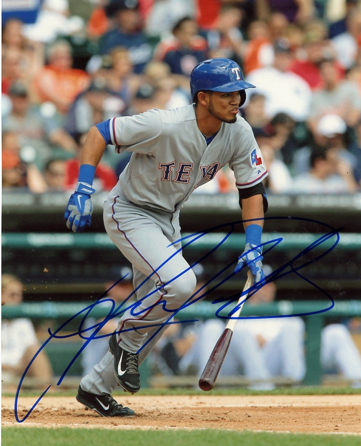 LUIS   SARDINAS  TEXAS  RANGERS   AUTOGRAPHED    SIGNED  8X10  PHOTO  ACTION 