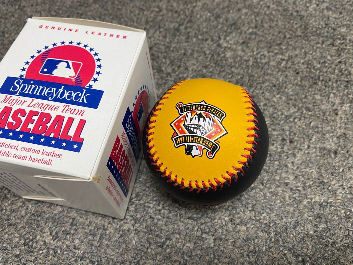 VINTAGE SPINNEYBECK COOPERTOWN COLLECTION PIRATES 94 ASG SOUVENIR BASEBALL W/BOX