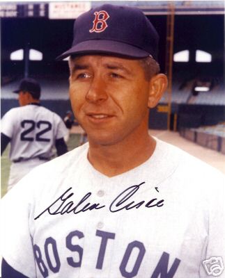 GALEN CISCO BOSTON RED SOX SIGNED 8X10 PHOTO W/COA
