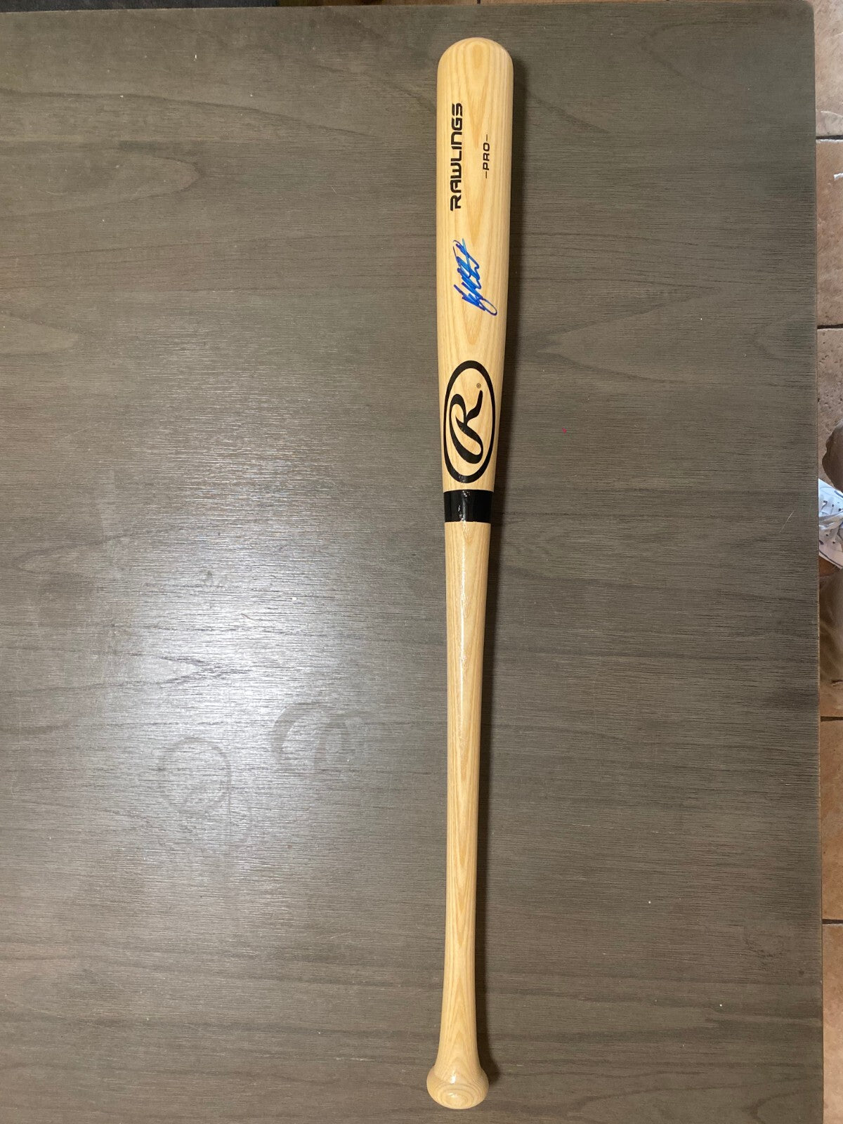 RYAN MOUNTCASTLE BALTIMORE ORIOLES SIGNED AUTOGRAPH BIG STICK BASEBALL BAT JSA