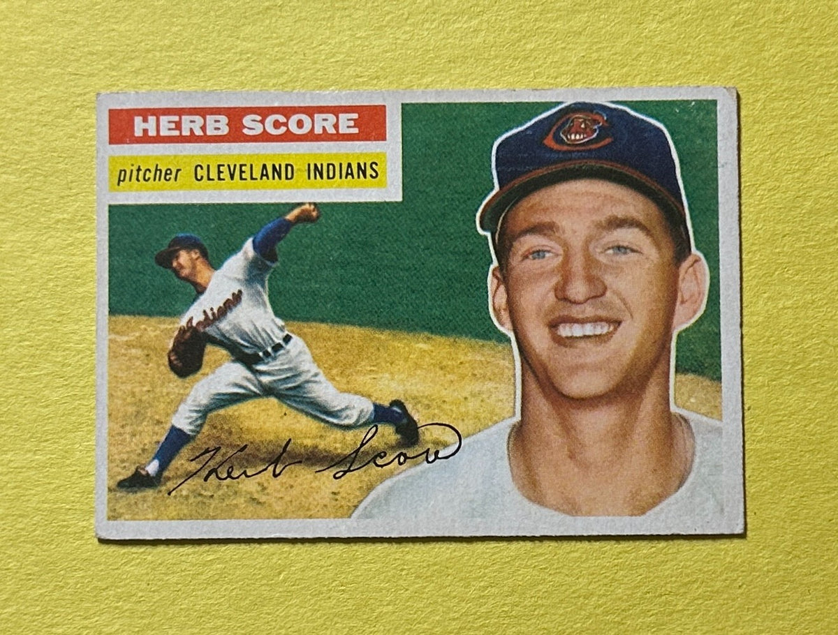 1956 TOPPS HERB SCORE #140 CLEVELAND