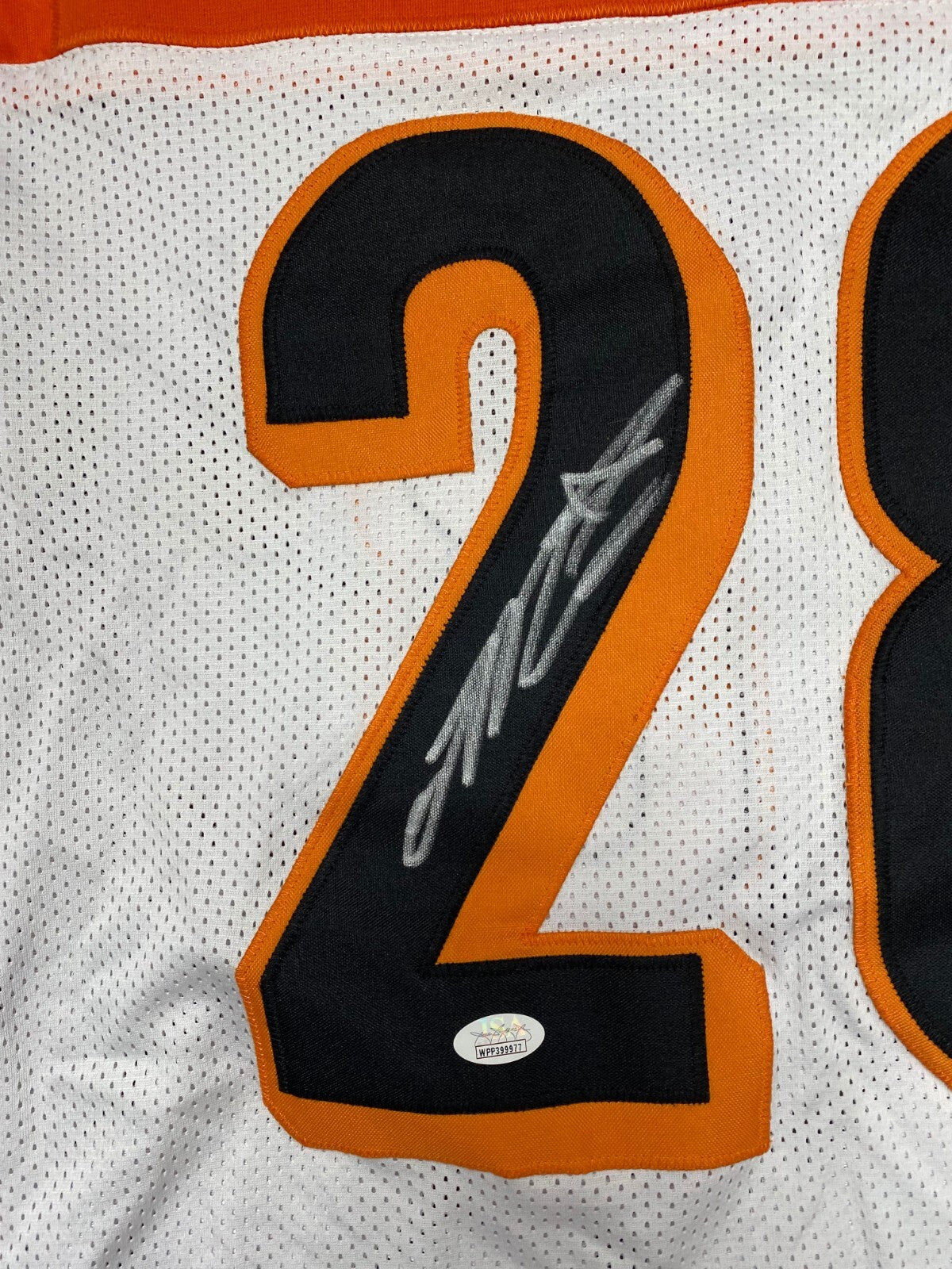 JOE MIXON CINCINNATI BENGALS #28 SIGNED AUTOGRAPHED CUSTOM JERSEY SIZE XL JSA