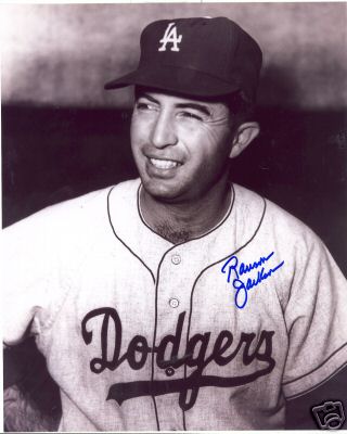 RANSOM  JACKSON   LA   DODGERS     SIGNED 8X10