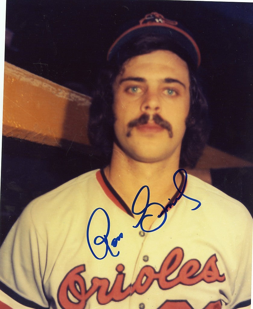 ROSS  GRIMSLEY     BALTIMORE  ORIOLES   SIGNED 8X10