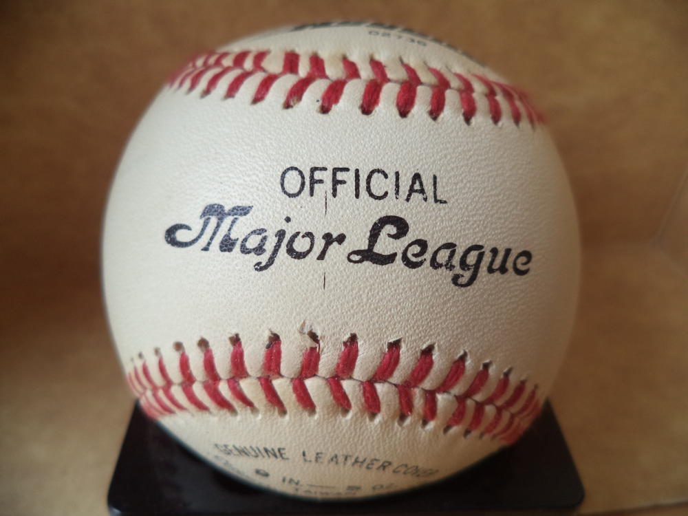 CARL NICHOLS/HARNISCH/TETTLETON SIGNED AUTOGRAPHED OFFICIAL BASEBALL W/COA 