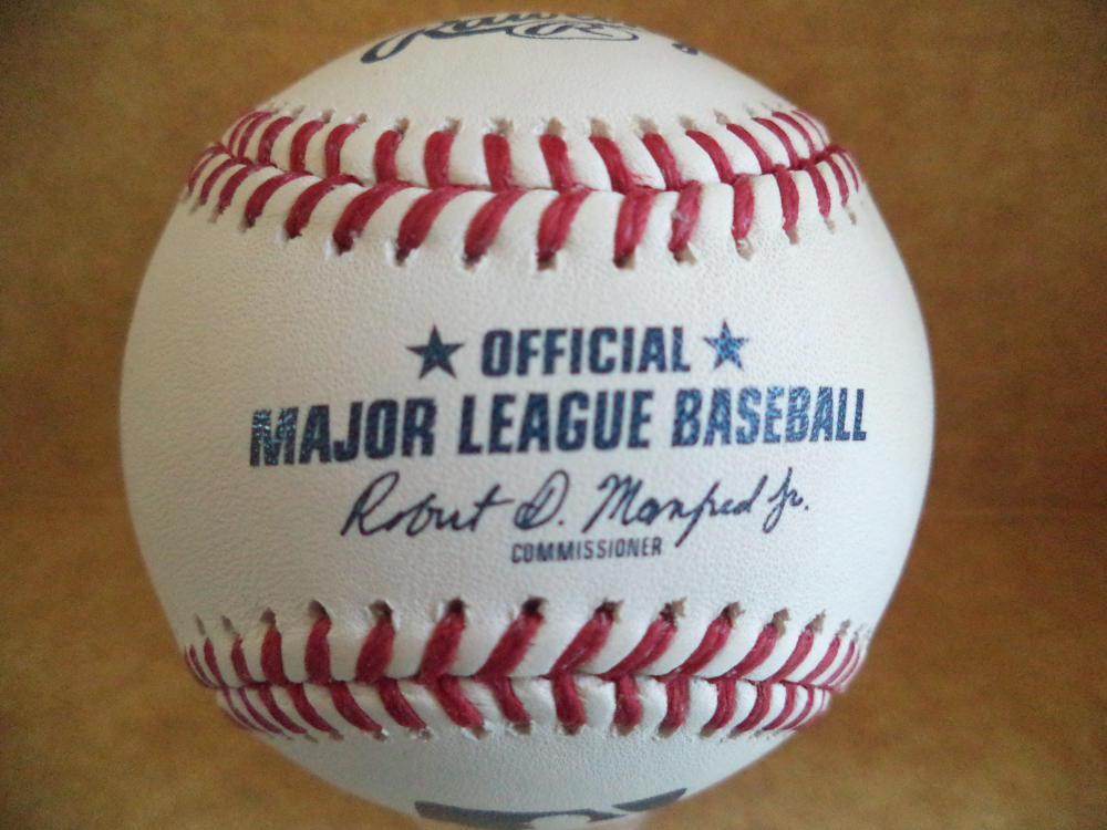 TOMMY JOSEPH RANGERS/PHILLIES SIGNED AUTOGRAPHED M.L. BASEBALL W/COA