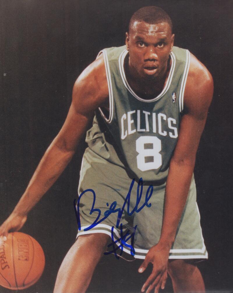 AL JEFFERSON CELTICS  SIGNED AUTOGRAPHED 8X10 PHOTO W/ COA