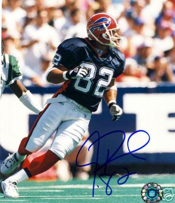 JOSH REED BUFFALO BILLS SIGNED 8X10 PHOTO W/COA