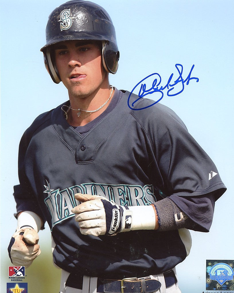 NICK  FRANKLIN   SEATTLE  MARINERS    SIGNED 8X10 PHOTO