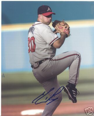 HORACIO RAMIREZ ATLANTA BRAVES SIGNED 8X10 PHOTO W/COA