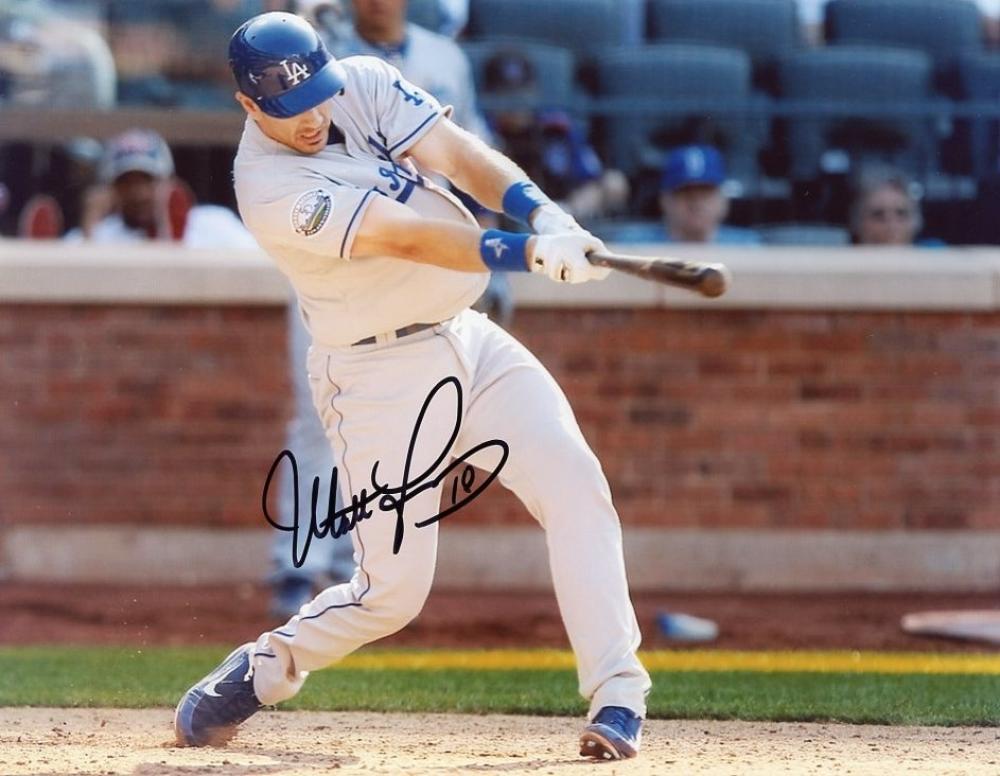 MATT TREANOR LOS ANGELES DODGERS SIGNED AUTOGRAPHED 8X10 PHOTO W/COA 