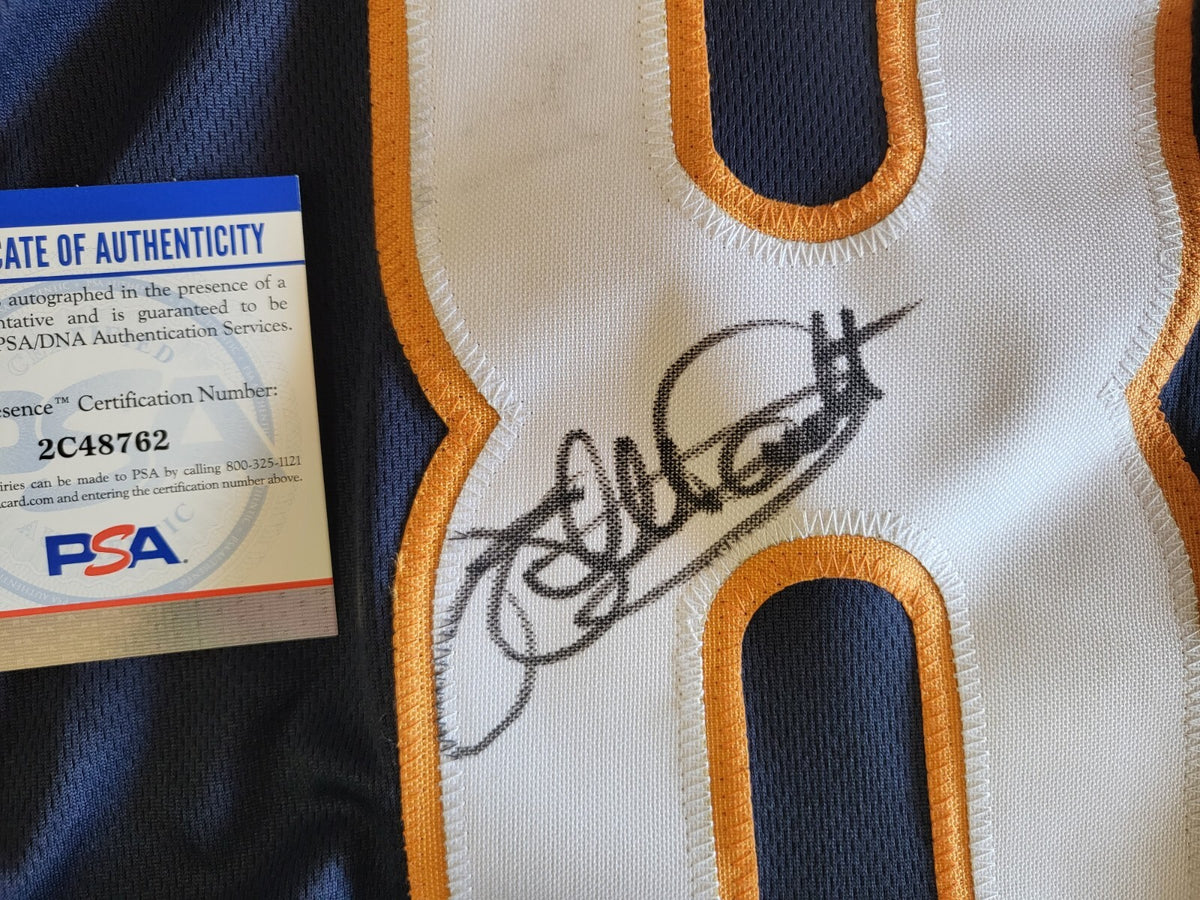 WILLIE GAULT #83 BEARS SIGNED AUTO FOOTBALL JERSEY SZ XL PSA AUTHENTICATED