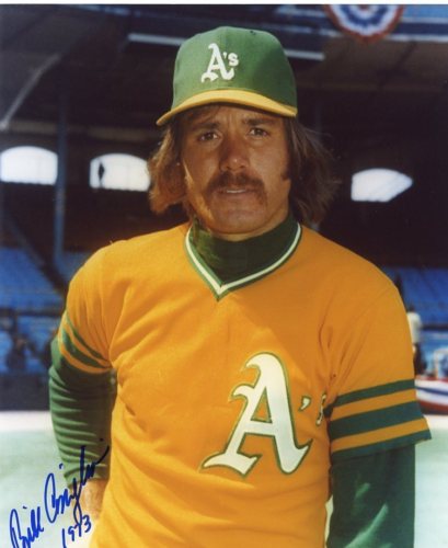 BILLY CONIGLIARO OAKLAND A'S SIGNED 8X10 PHOTO W/COA