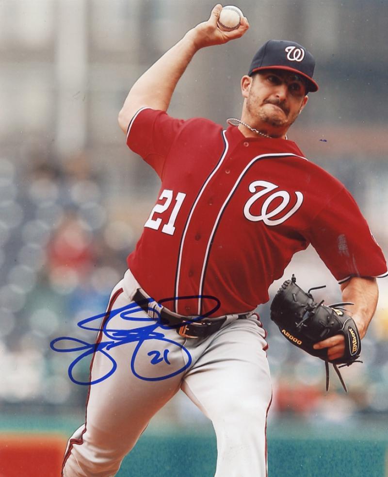 JASON MARQUIS   WASHINGTON NATIONALS  SIGNED AUTOGRAPHED 8X10 PHOTO