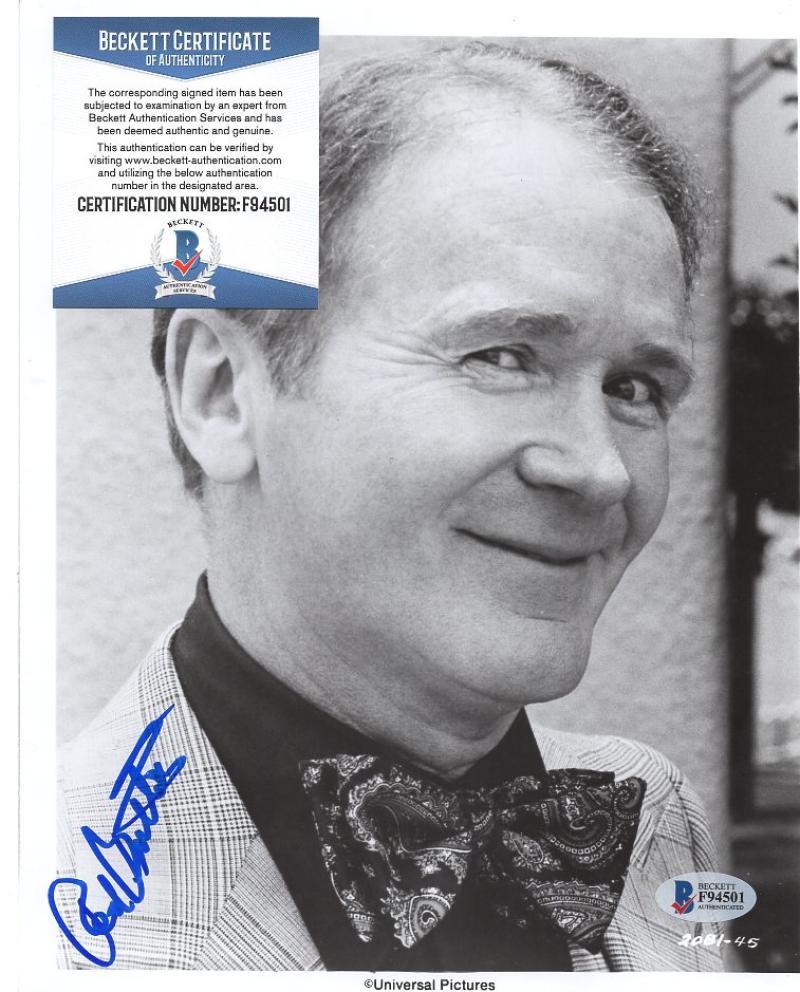 RED BUTTONS DECEASED COMEDIAN PHOTO SIGNED AUTOGRAPHED 8X10 PHOTO BAS F94501