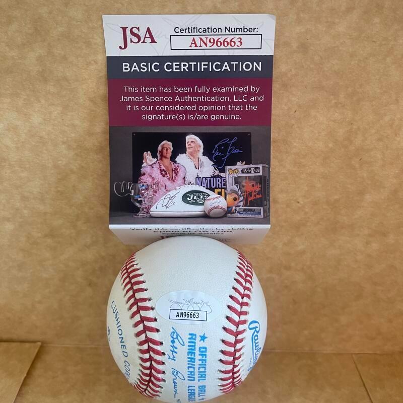 DALLAS GREEN PHILLIES/YANKEES  SIGNED AUTO A.L. BASEBALL JSA AUTH