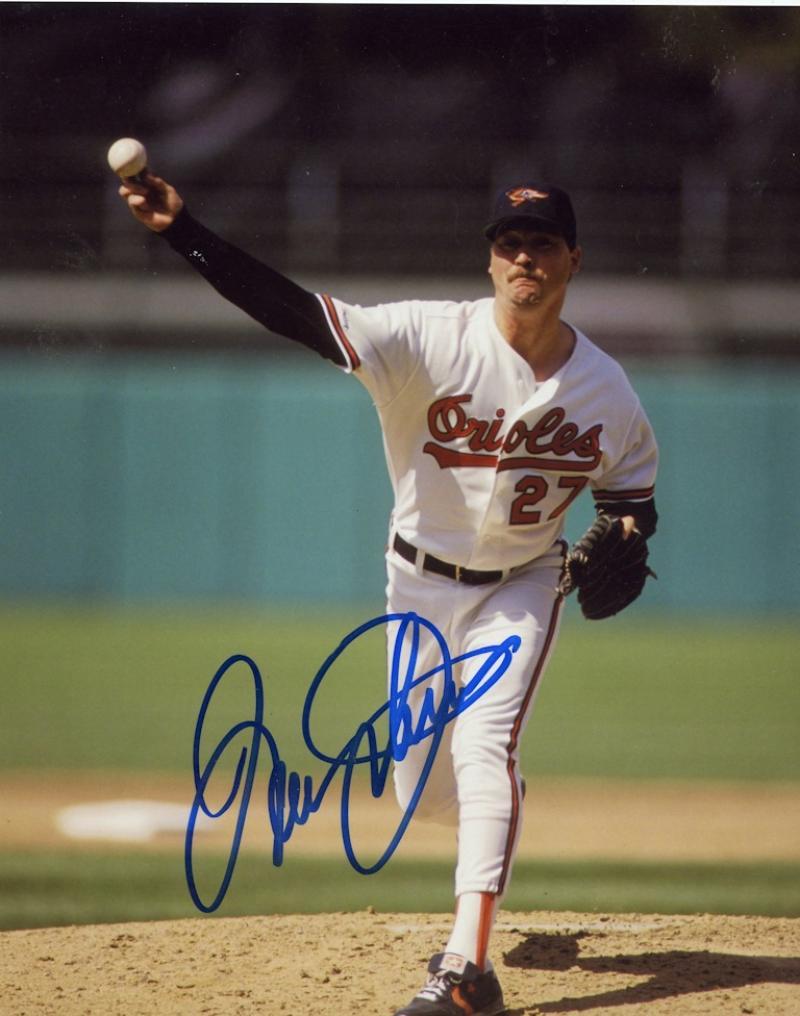 DAVE JOHNSON BALTIMORE ORIOLES SIGNED AUTOGRAPHED 8X10 PHOTO  W/ COA 