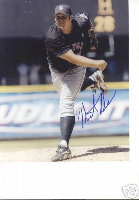 HEATH BELL NEW YORK METS SIGNED 8X10 PHOTO W/COA