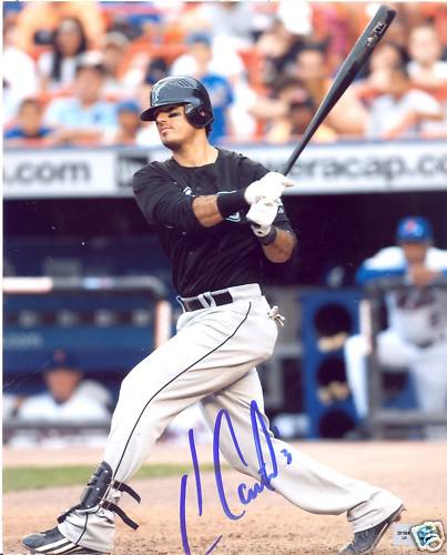 JORGE CANTU FLORIDA MARLINS SIGNED 8X10 PHOTO MLB AUTH