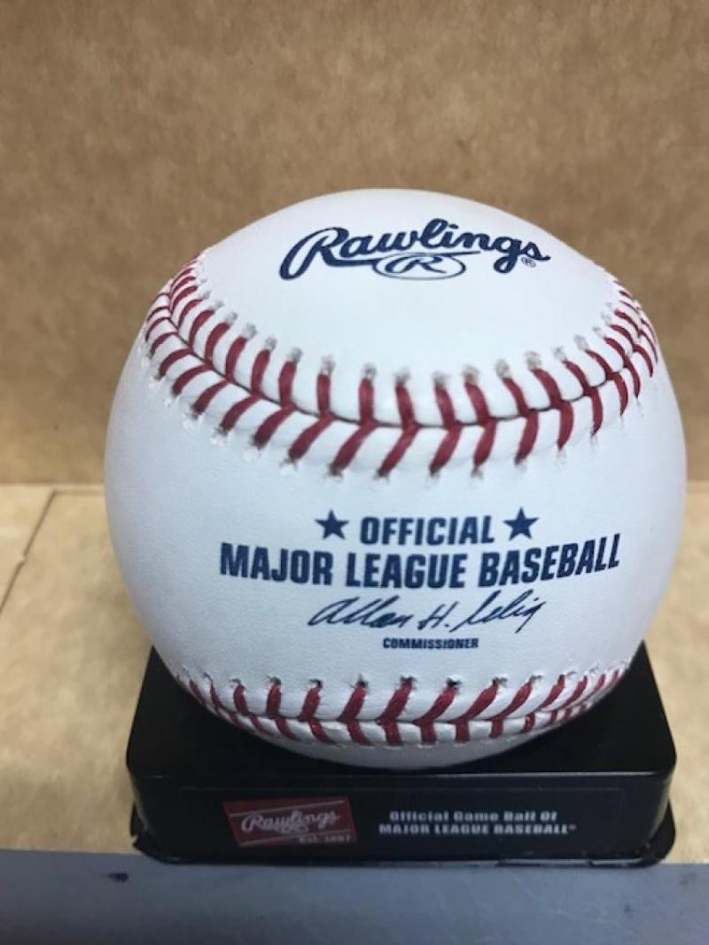 JOHNNIE LOWE WHITE SOX/BREWERS  SIGNED AUTOGRAPHED  M.L. BASEBALL W/COA