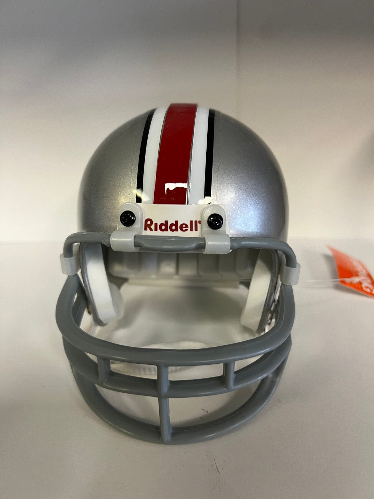 JIM MARSHALL #76 OHIO STATE SIGNED AUTOGRAPHED MINI HELMET W/COA