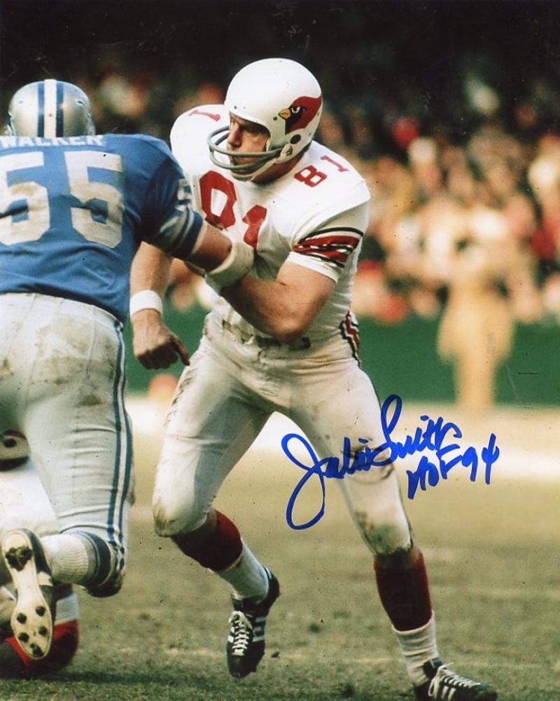 JACKIE SMITH HOF 94 CARDINALS  SIGNED AUTOGRAPHED 8X10 PHOTO W/COA
