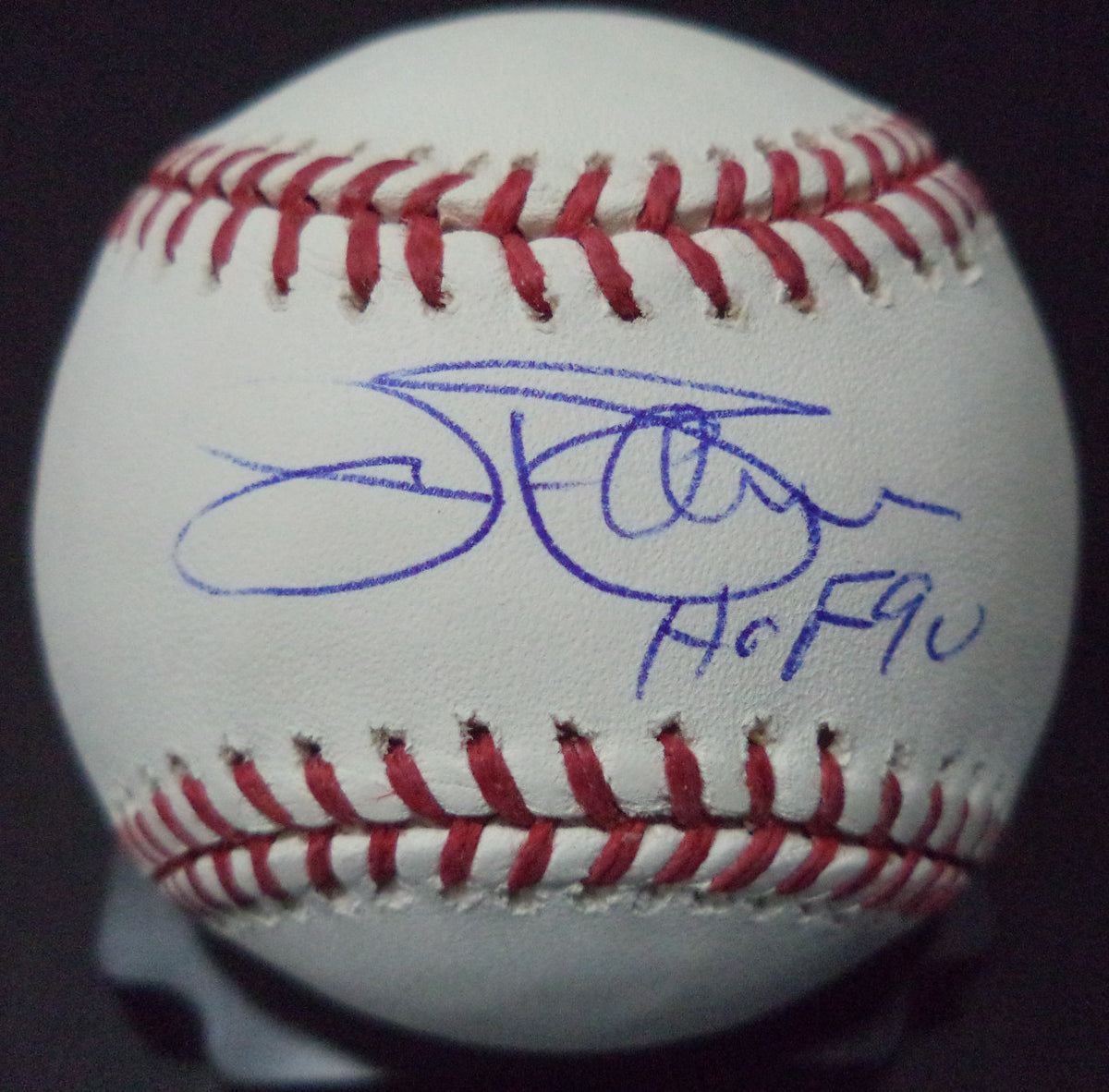 JIM PALMER HOF 90  SIGNED AUTOGRAPHED ROMLB BASEBALL MAB CERTIFIED