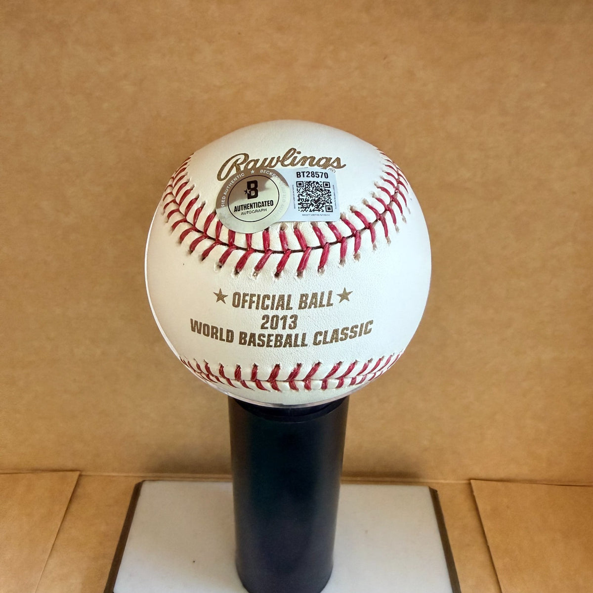 JAMESON TAILLON YANKEES/PIRATES  SIGNED 2013 WBC BASEBALL BECKETT AUTH