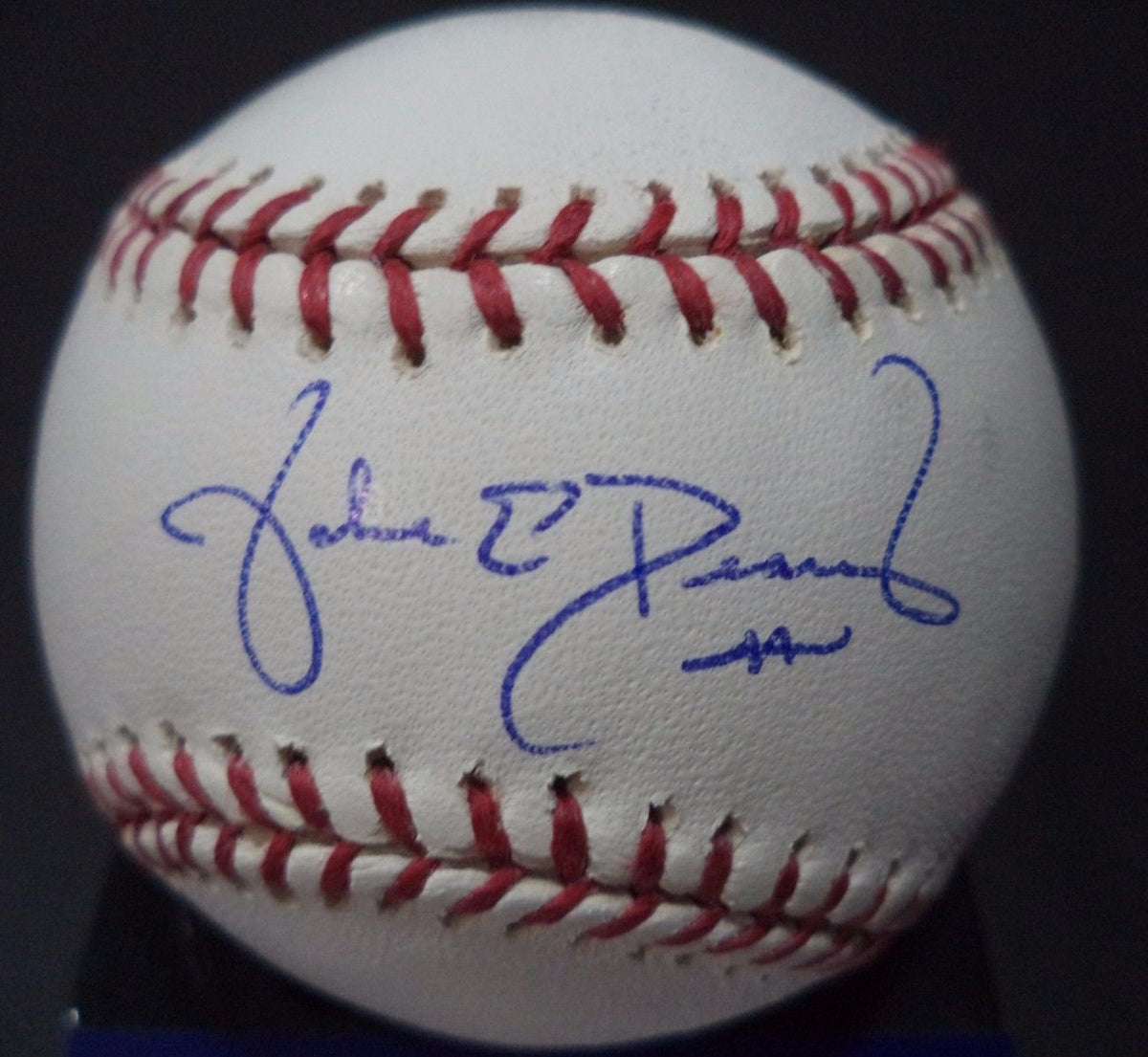 JAKE PEAVY GIANTS/RED SOX SIGNED AUTOGRAPHED ROMLB BASEBALL PSA/DNA COA #X56397