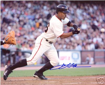 JASON  ELLISON  SF  GIANTS  SIGNED 8X10