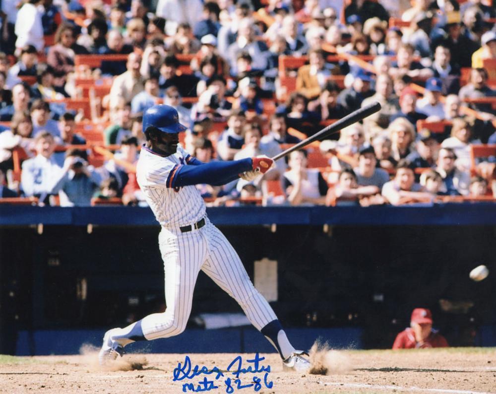 GEORGE FOSTER METS 82-86 SIGNED AUTOGRAPHED 8X10 PHOTO W/COA