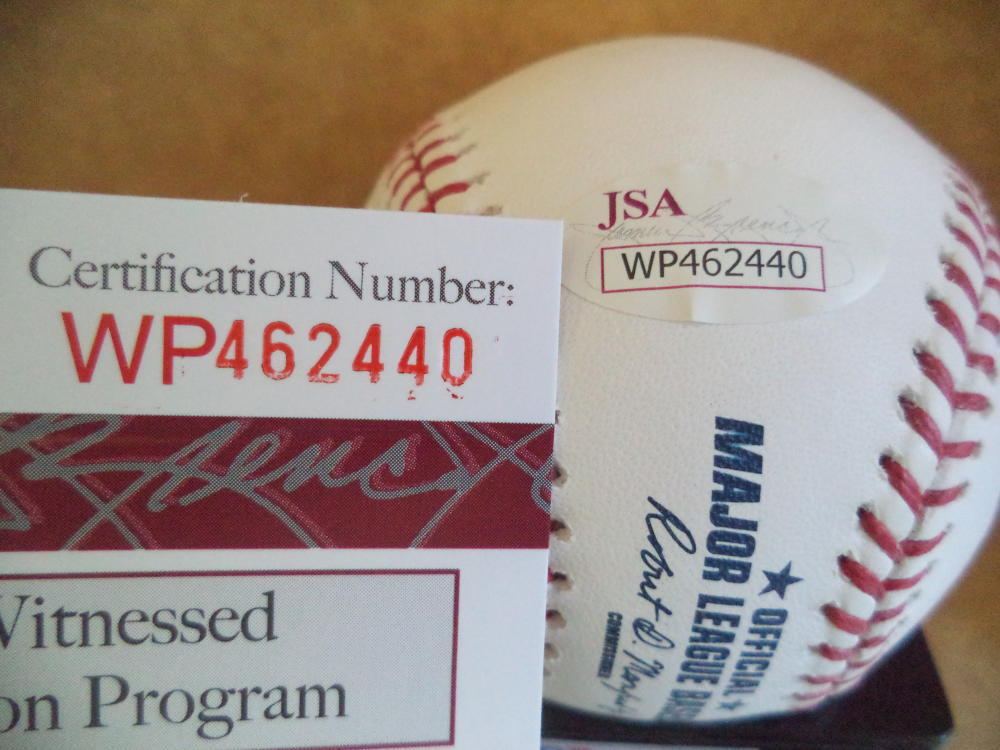 MANUEL MARGOT SAN DIEGO PADRES SIGNED AUTO ML BASEBALL JSA WP462440