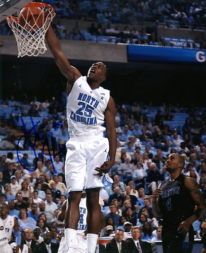 JUSTIN  KNOX     NORTH  CAROLINA  TAR HEELS  SIGNED