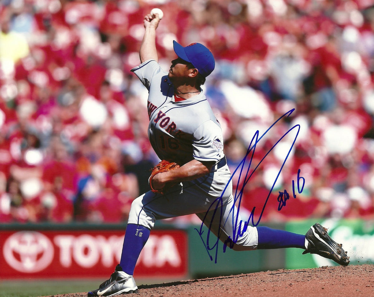 DAISUKE MATSUZAKA NEW YORK METS SIGNED AUTOGRAPHED 8x10 PHOTO W/COA HORIZONTAL