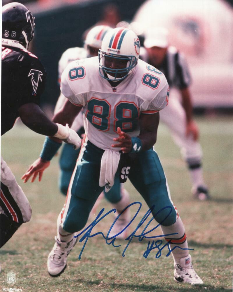 KEITH JACKSON MIAMI DOLPHINS  SIGNED AUTOGRAPHED 8X10 PHOTO W/ COA