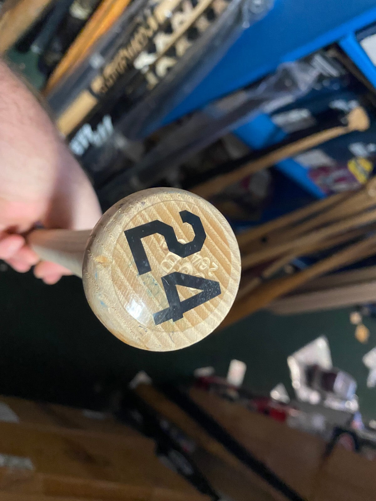 CHARLES JOHNSON #24 MARLINS ROCKIES GAME USED BIG STICK PRO RAWLINGS BAT
