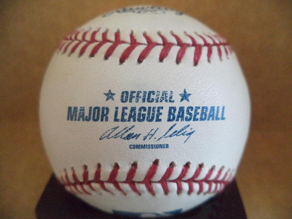 MARK ROGERS #1 DRAFT PICK BREWERS SIGNED AUTOGRAPHED M.L. BASEBALL W/COA